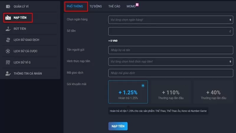 Thời gian giao dịch tại nh&agrave; c&aacute;i diễn ra nhanh ch&oacute;ng kh&ocirc;ng bị thu ph&iacute;