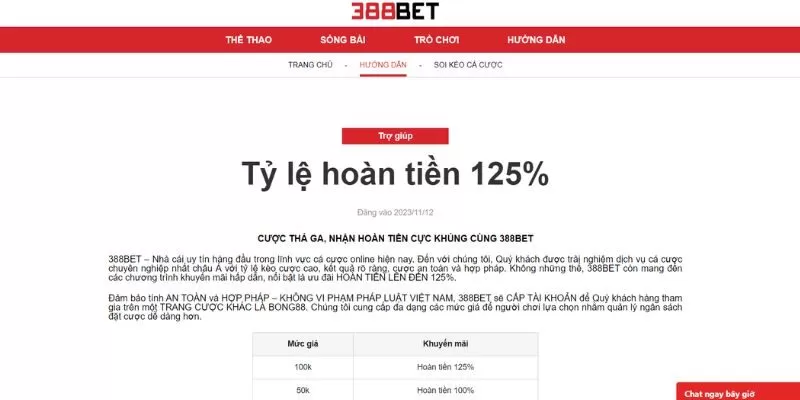Rinh khuyến m&atilde;i liền tay khi đến với website 388bet