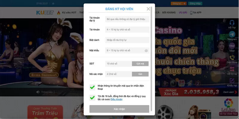 C&aacute;ch tạo lập t&agrave;i khoản hội vi&ecirc;n nhanh ch&oacute;ng, đơn giản
