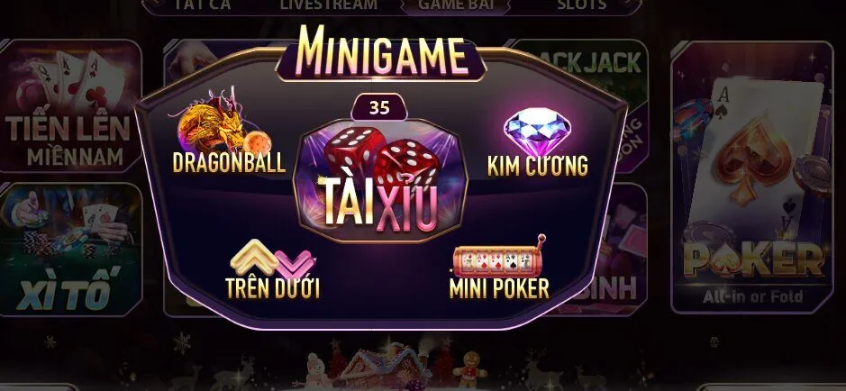 Tham gia c&aacute;c tr&ograve; mini game với giải thưởng lớn